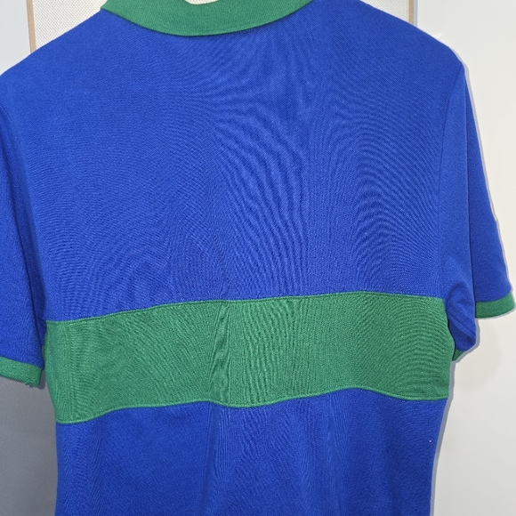 Polo by Ralph Lauren Boys Blue and Green Polo Shirt - Picture 5 of 5